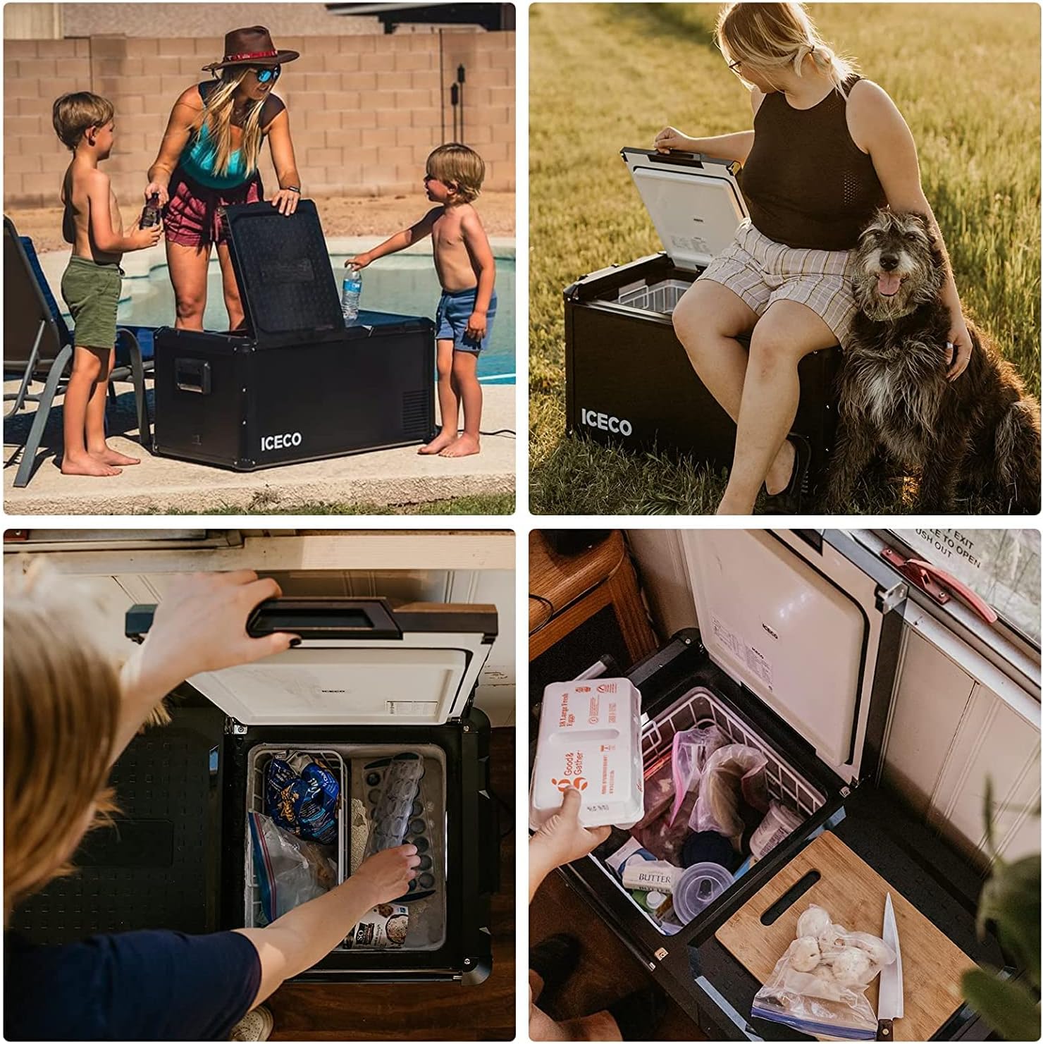 79.2 Quarts Dual Zone Portable Refrigerator with SECOP Compressor Y87888