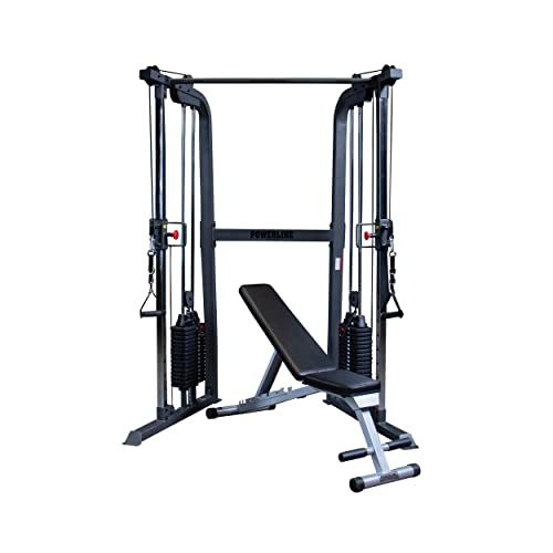 Cable Crossover Exercise Machine with Dual Weights Stack R681525
