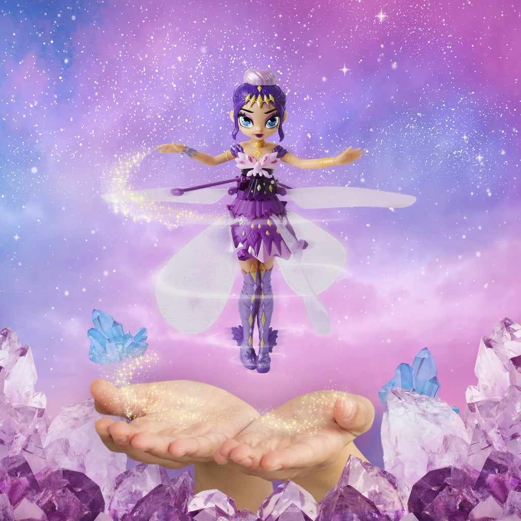 Purple Magical Flying Pixie Toy H6694