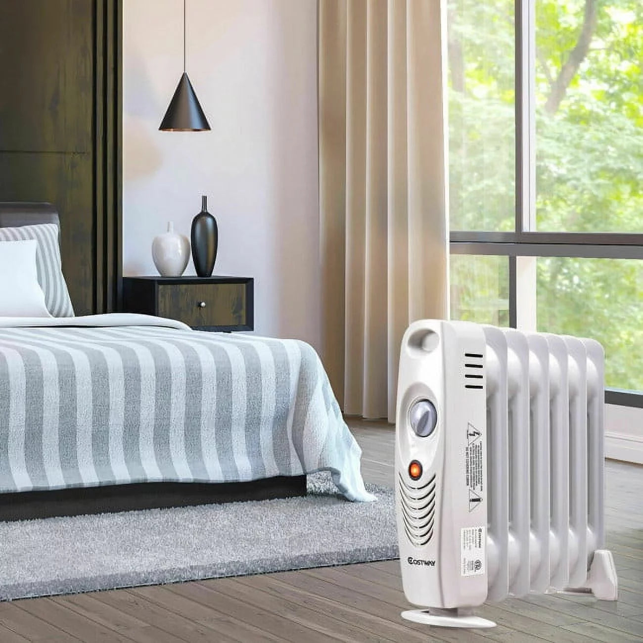 Portable Mini Electric Oil Filled Radiator Heater T645457