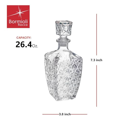 23.75 oz Glass Decanter with Airtight Stopper I48733