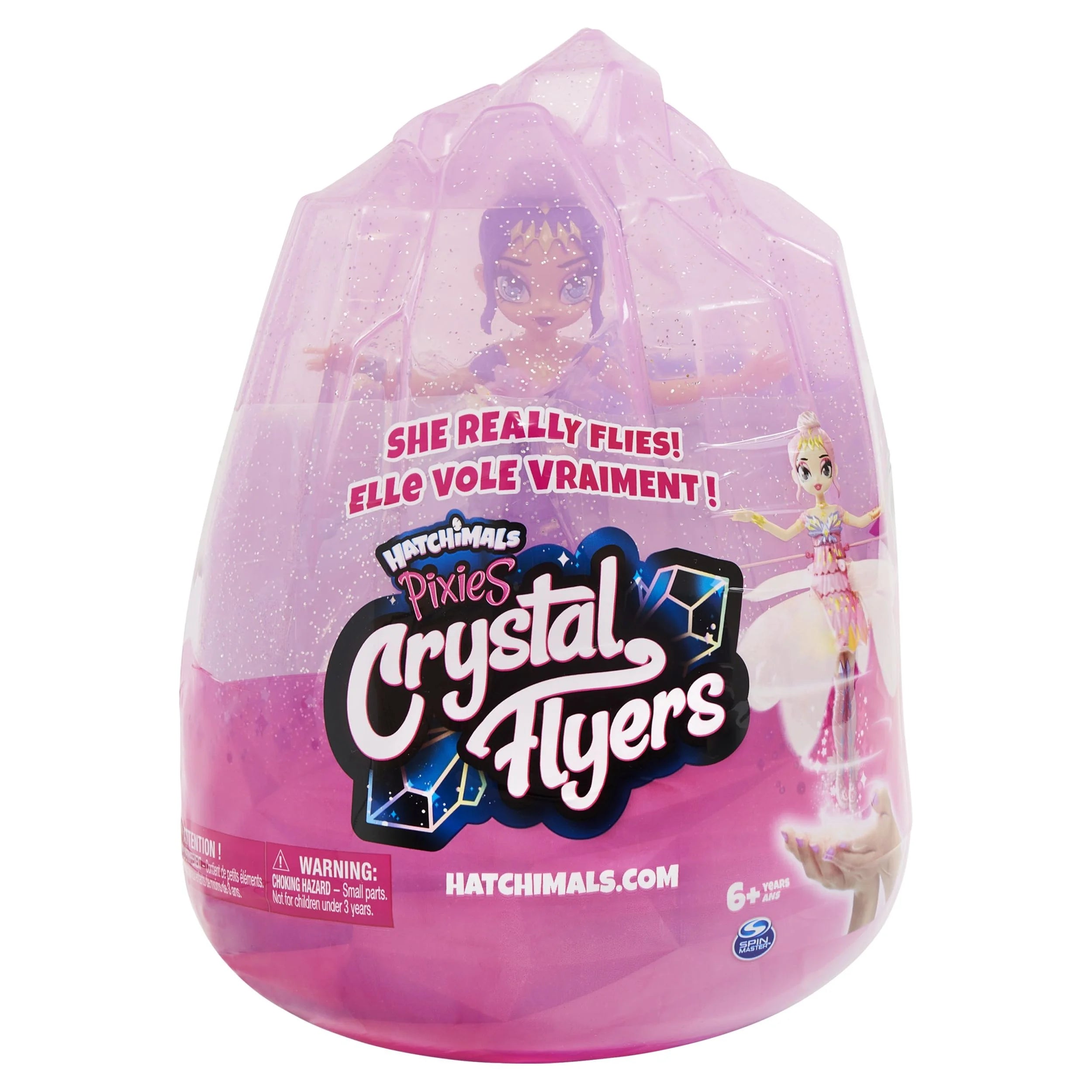 Purple Magical Flying Pixie Toy H6694