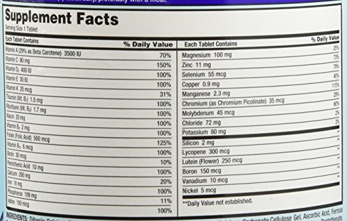 500 Tablets Daily Multi I688