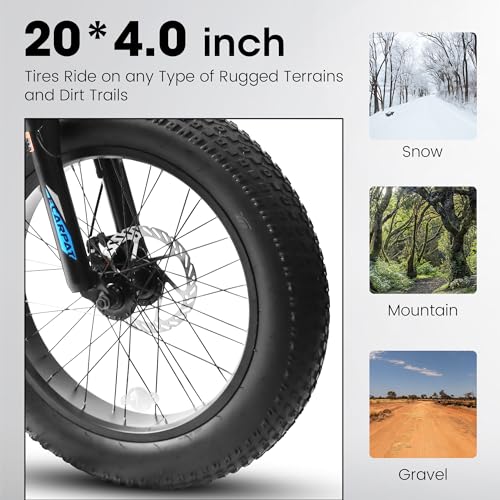 20 inch Kids Mountain Bike, 7-Speed with Mechanical Disc Brakes Front Suspension S118192