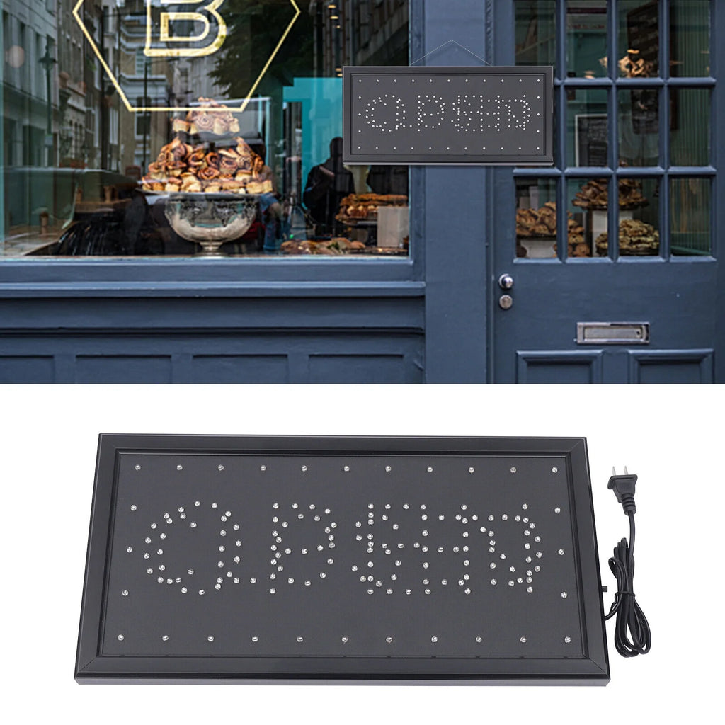 LED Open Closed Store Business Sign Neon Light B46210