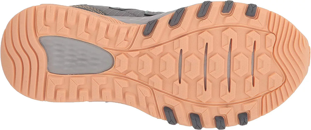 Womens Trail Running Shoe 10 Steel Light Mango J972