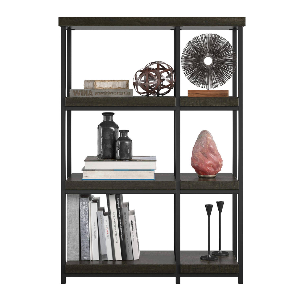 Brown Oak Bookcase L9276