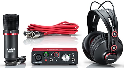 2-in, 2-out USB Audio Interface with XLR Cable P833