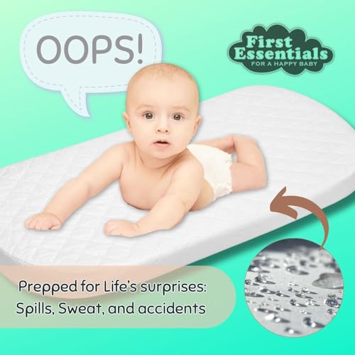 Bassinet Cradle Mattress Pad Oval 13X31 J81680