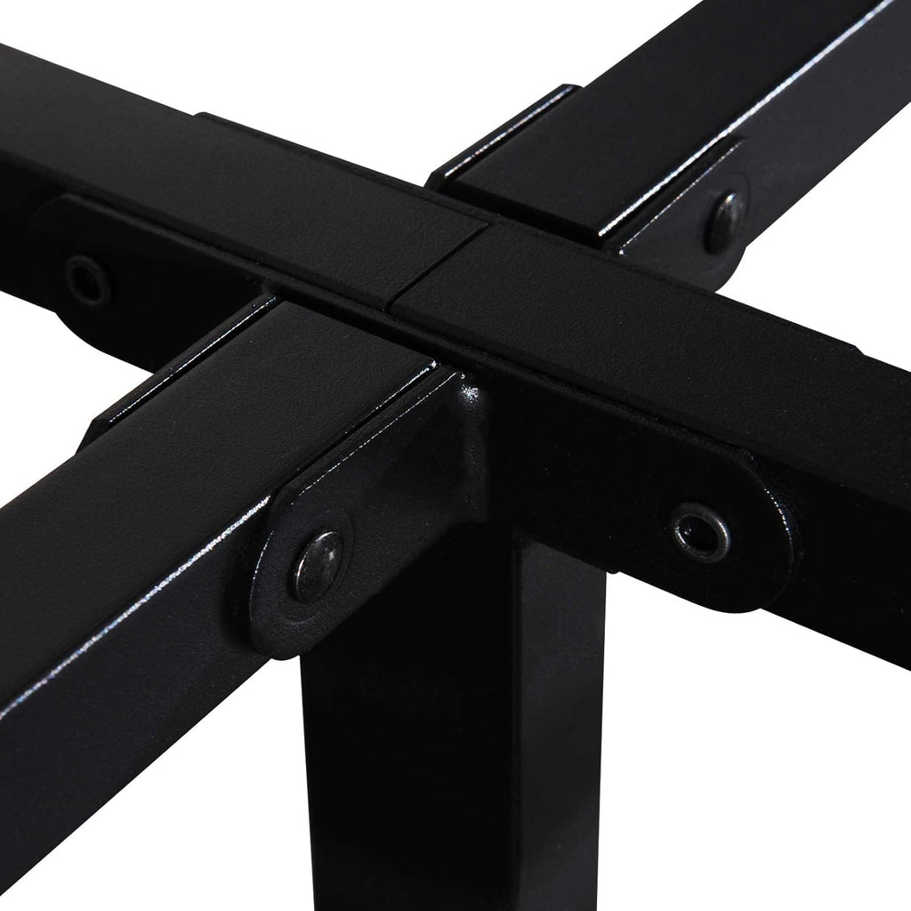 Black Metal Platform Bed Frame Cal King M94873