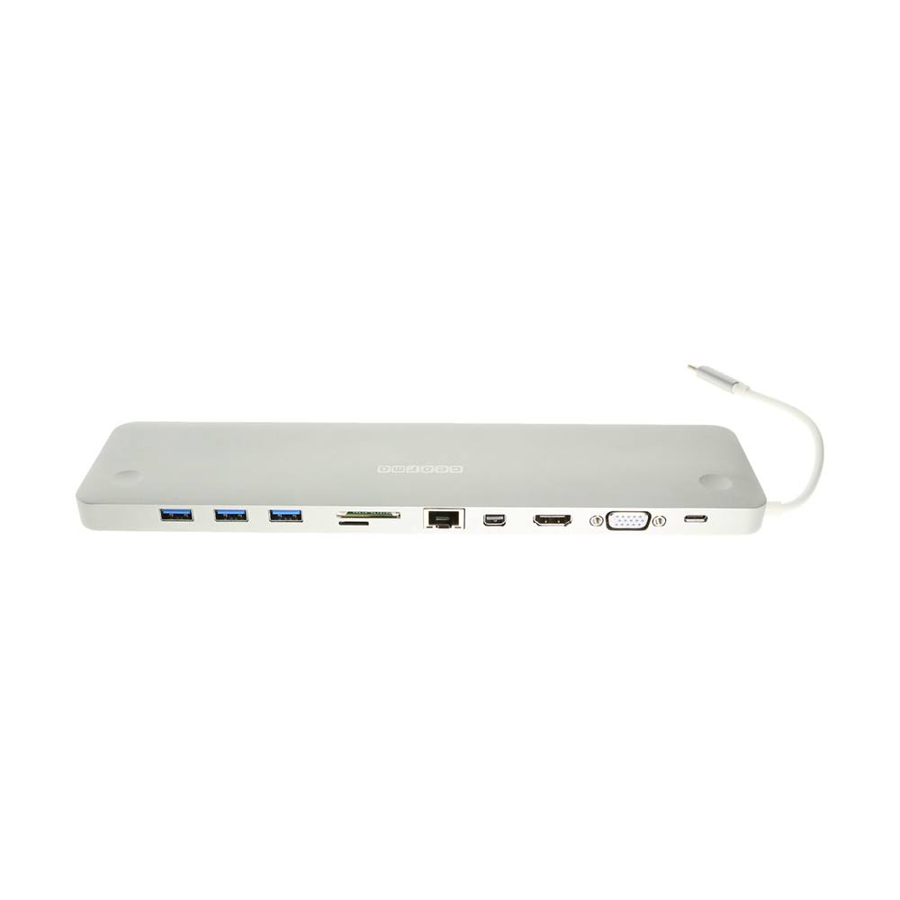 USB C PD Docking Station with Multi-Port USB 3.1 Hub Aluminum X687656