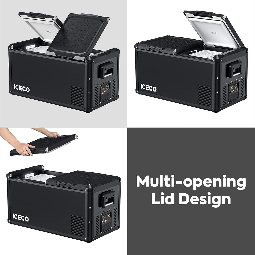 79.2 Quarts Dual Zone Portable Refrigerator with SECOP Compressor Y87888
