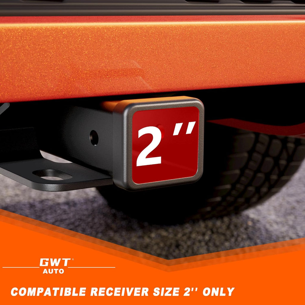 2" & 2-5/16" Dual-Ball Adjustable Trailer Hitch, 6 Inch Drop/Rise, 25,000 LBS GTW, Black K24205