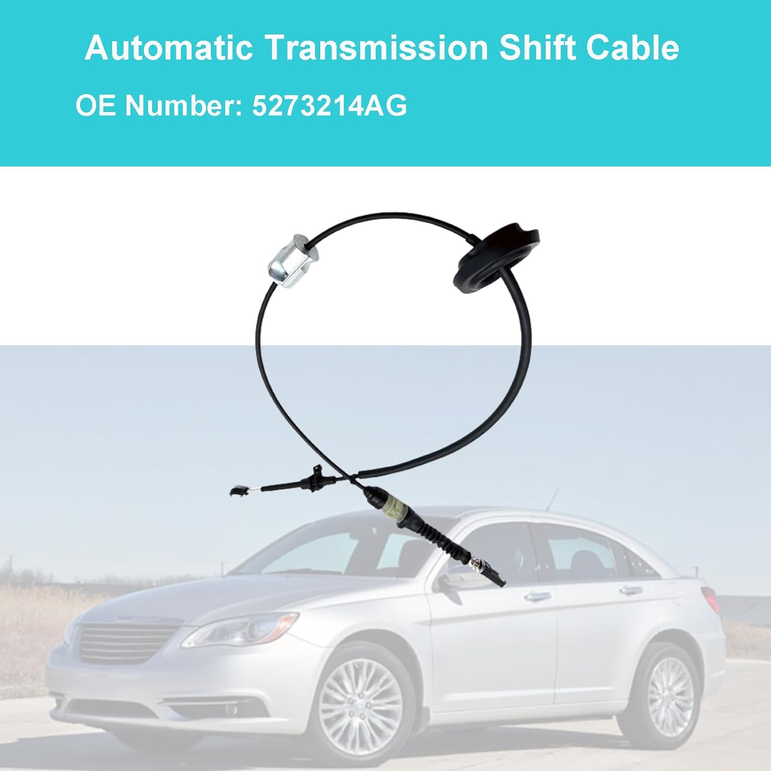 Automatic Transmission Shift Cable for Chrysler 200 2011-2014 U371