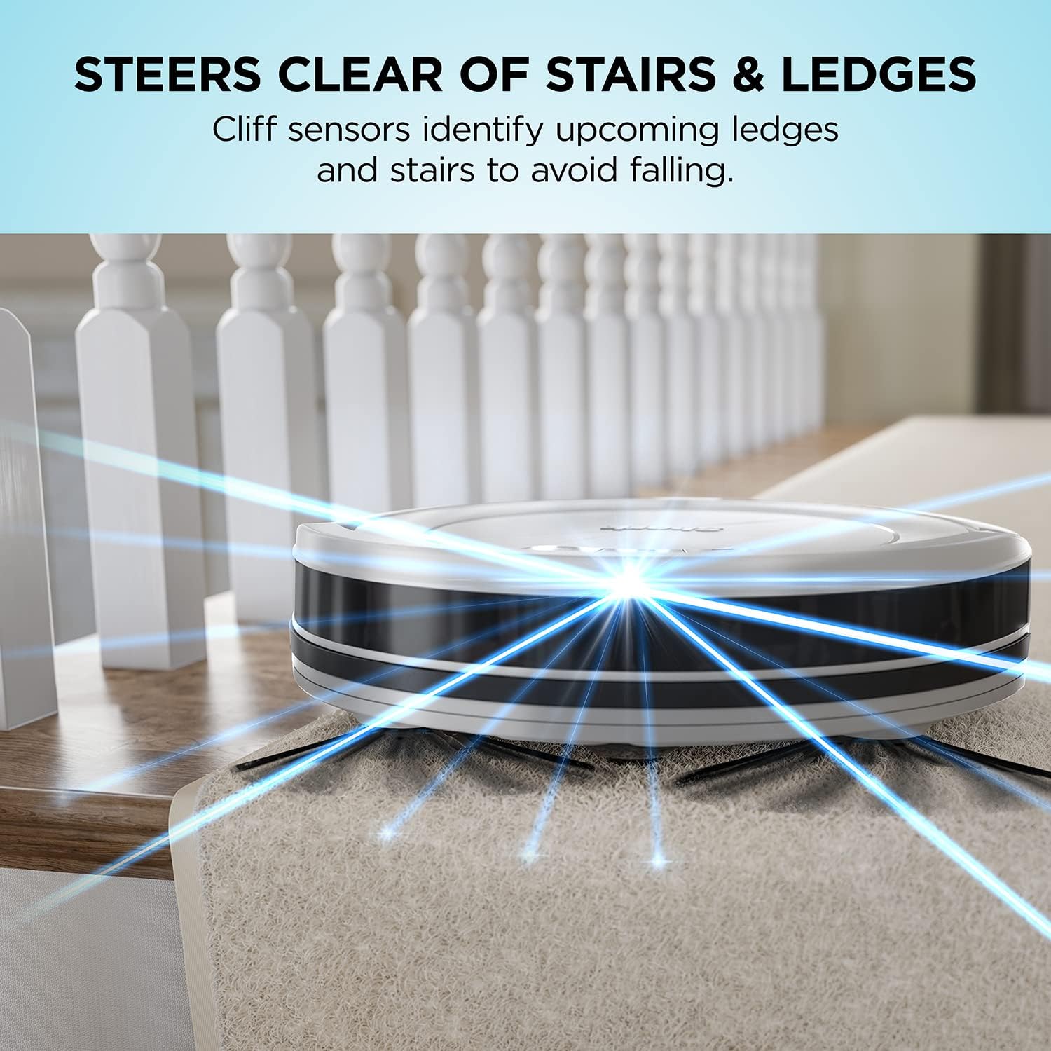 White Robot Vacuum D476