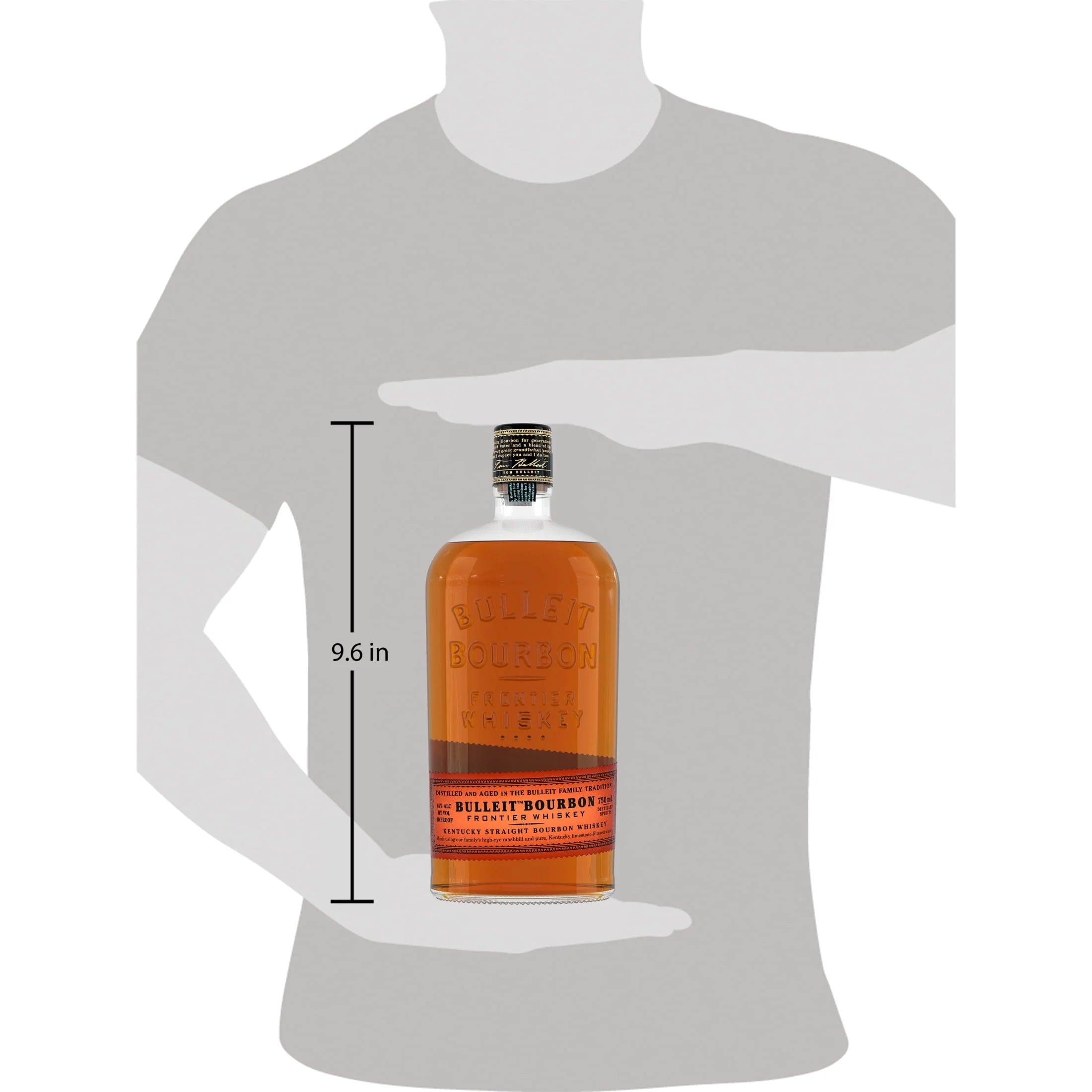 Bourbon Whiskey, 750 mL, 45% ABV U8633