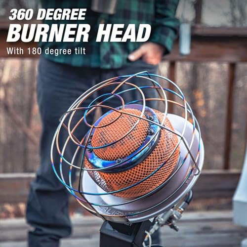 45,000 BTU Radiant Tank Top Portable Propane Heater M45114