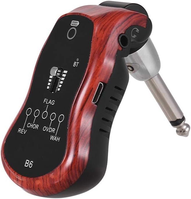 Portable Guitar Effect Synthesizer with 5 Effects and Rechargeable Lithium Battery E80830