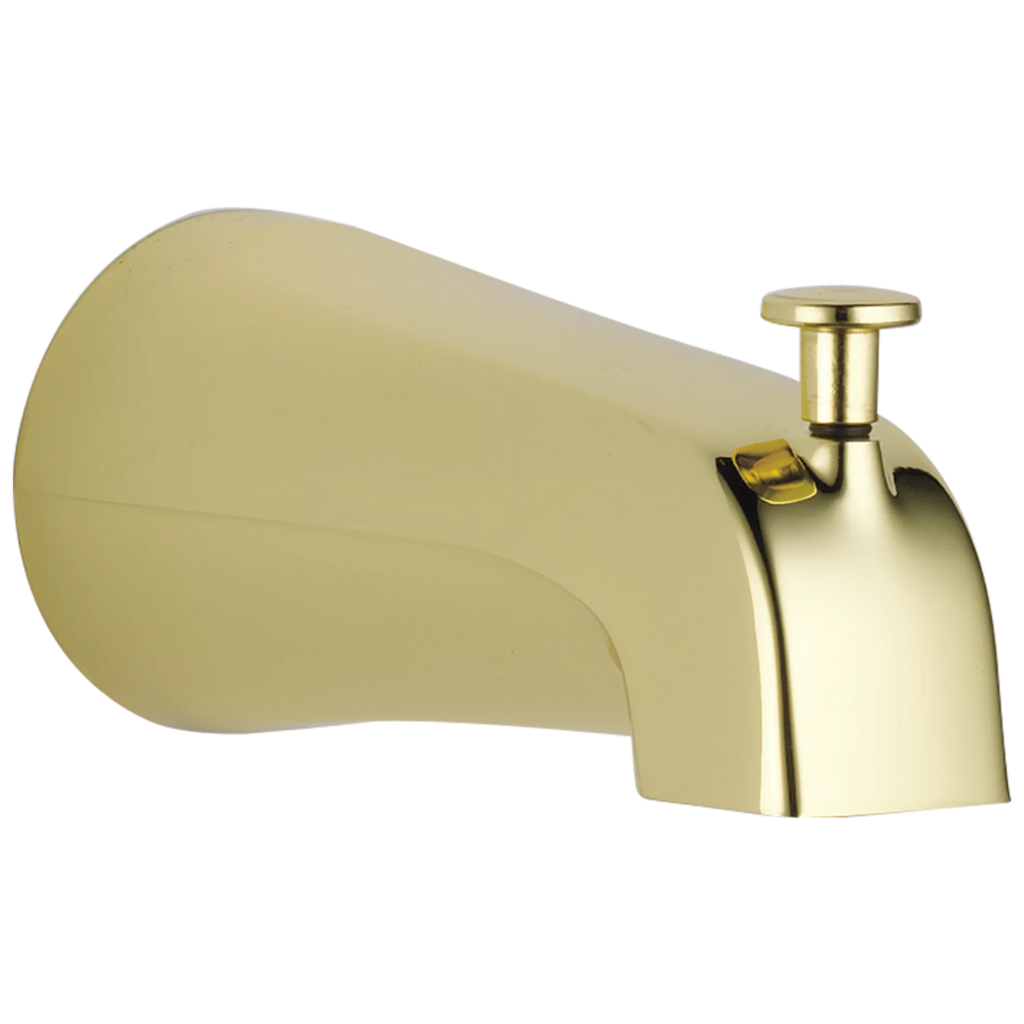 Polished Brass Pull-Up Diverter Tub Spout N741212