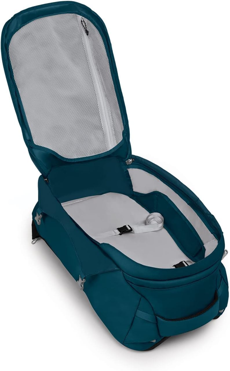 40L Women's Travel Backpack, Night Jungle Blue Q682