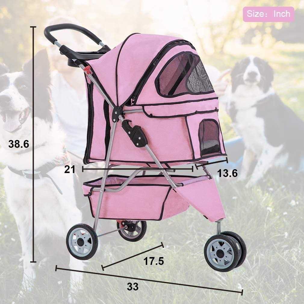 3 Wheel Pet Stroller J26151