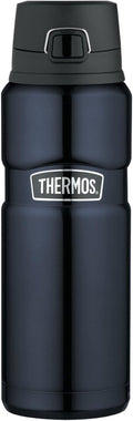 24 Ounce Midnight Blue Vacuum-Insulated Stainless Steel Drink Bottle Y2076