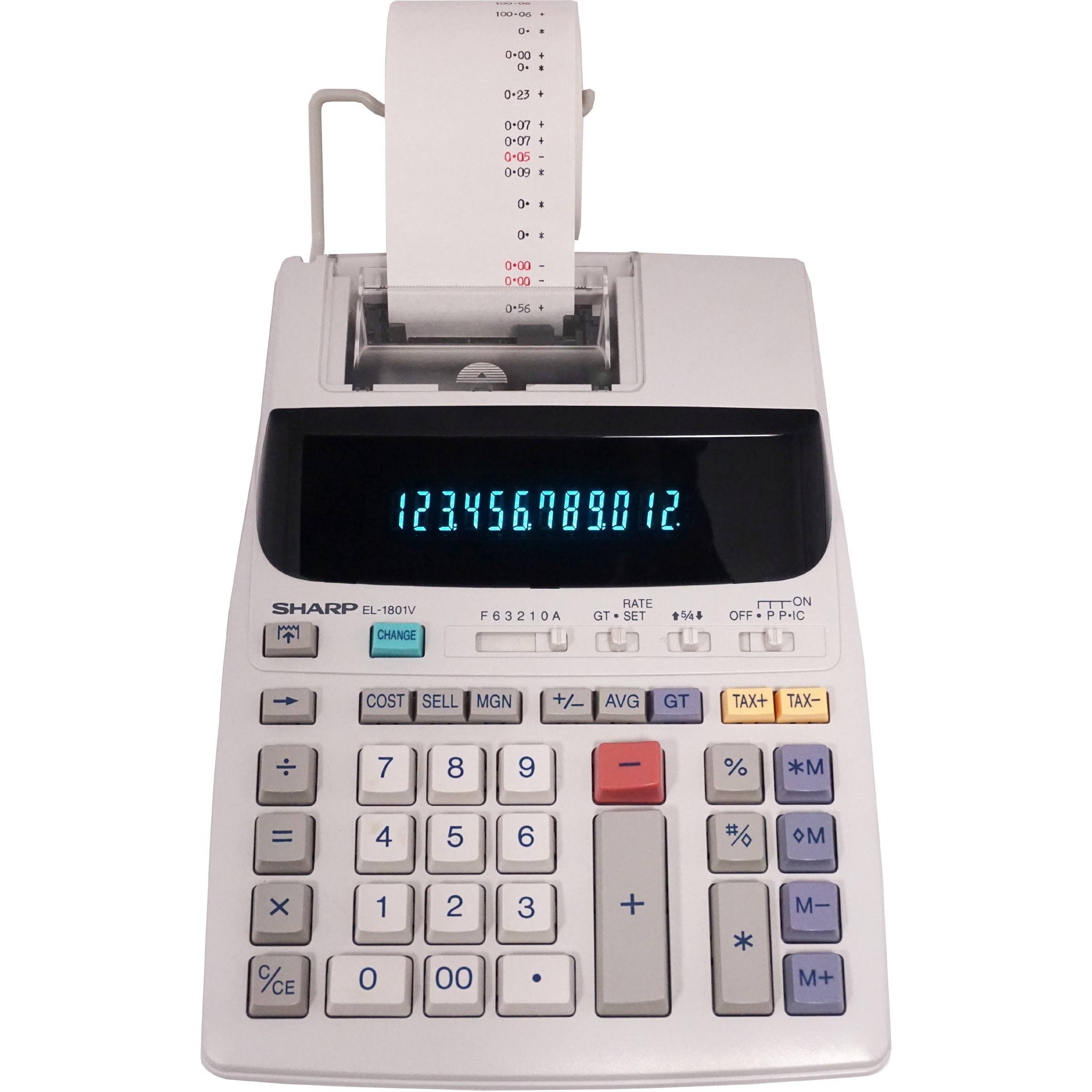 12 Digit Printing Calculator L37622