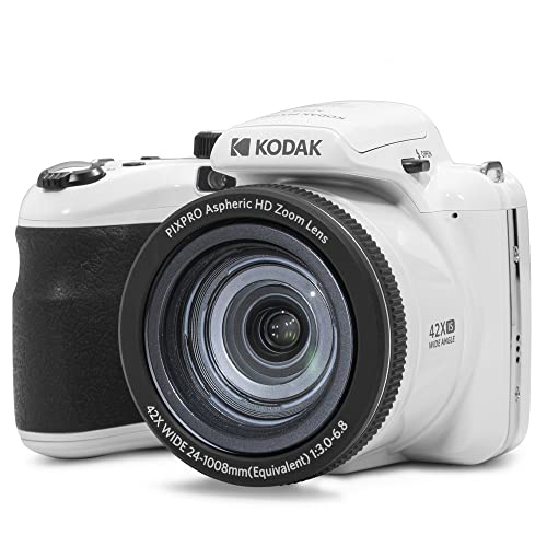 Red 20MP Digital Camera 42X Optical Zoom 24mm Wide Angle 1080P Full HD Video Y38155