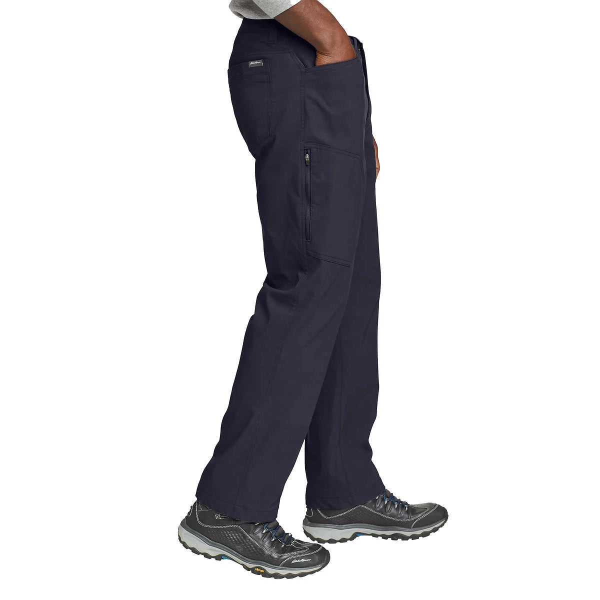 Water Repellent Fleece Lined Tech Pants Blue 40Wx34L U4953