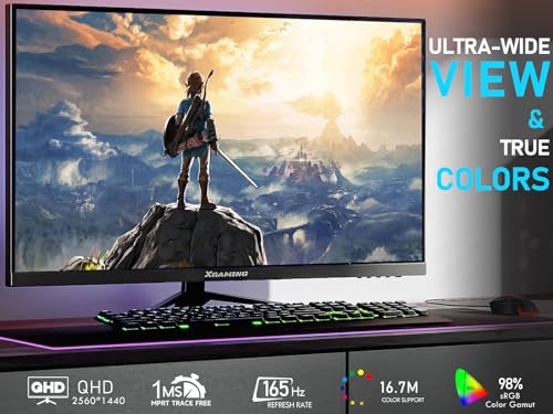 27'' QHD 165Hz 2560 x 1440 Gaming Monitor M82579