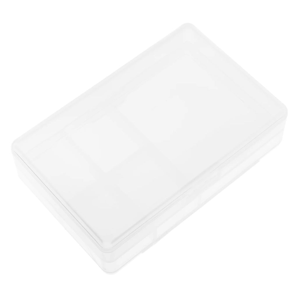 Clear White 4 Pcs Storage Basket with Lids Z87473