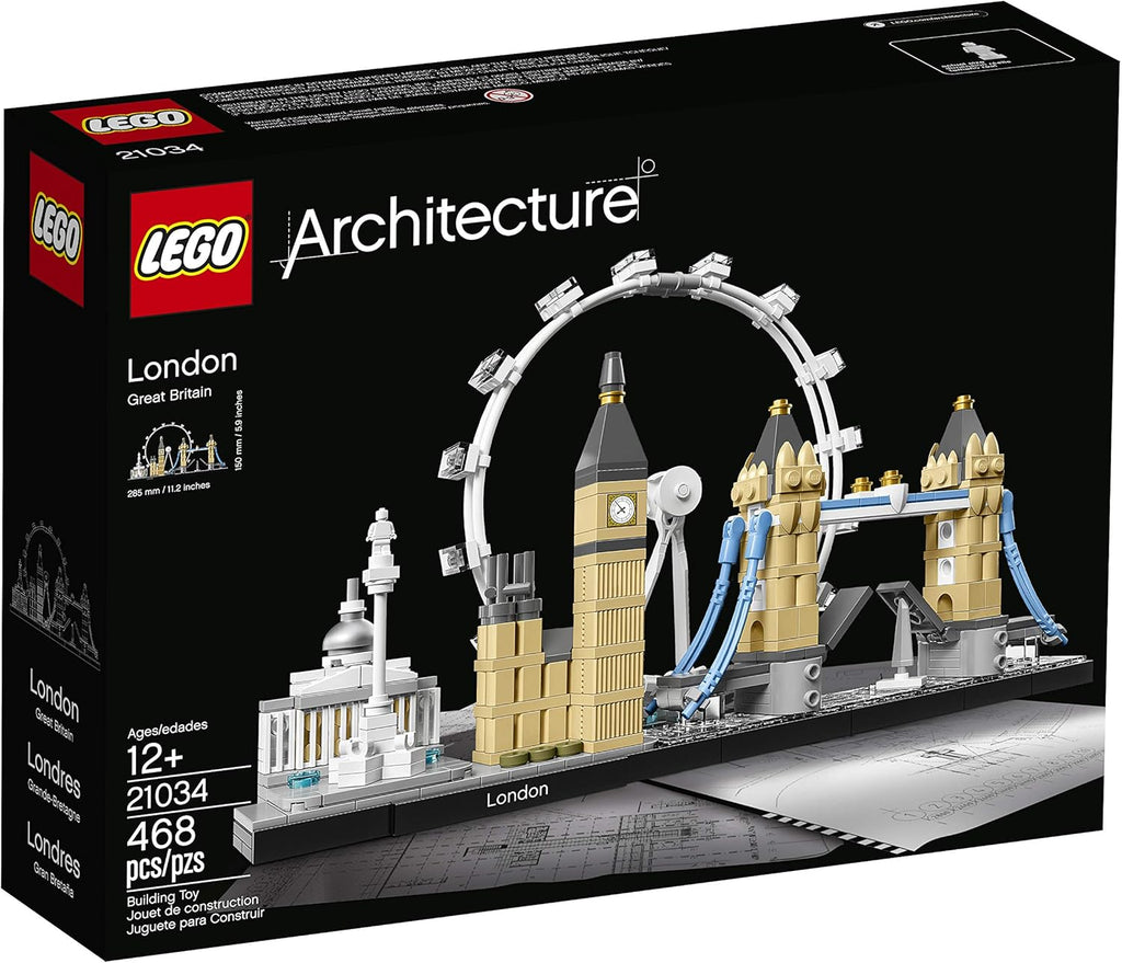 LEGO Architecture London Skyline Collection 21034 Building Set Model Kit (468 pieces) I521462