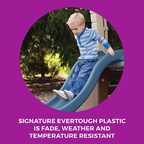 Outdoor Swing Set with Slide and Playhouse J5339
