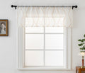 White W52 X L18 Inch Voile Curtain Valance F888978