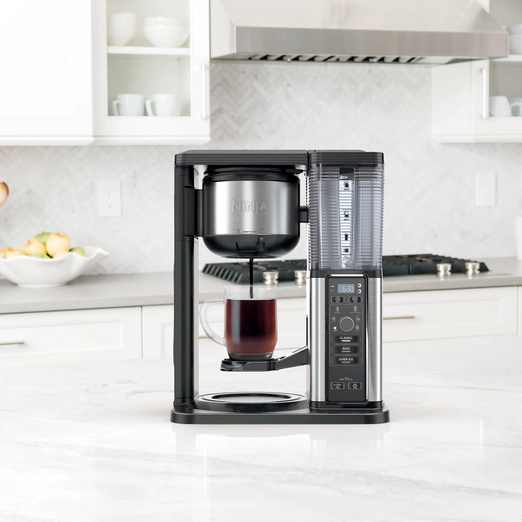 Single Serve Coffee Maker with Glass Carafe L66994