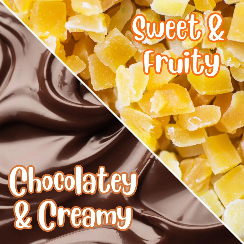 Milk Chocolate Covered Dried Mango 5 Lbs Bulk Bag O33403