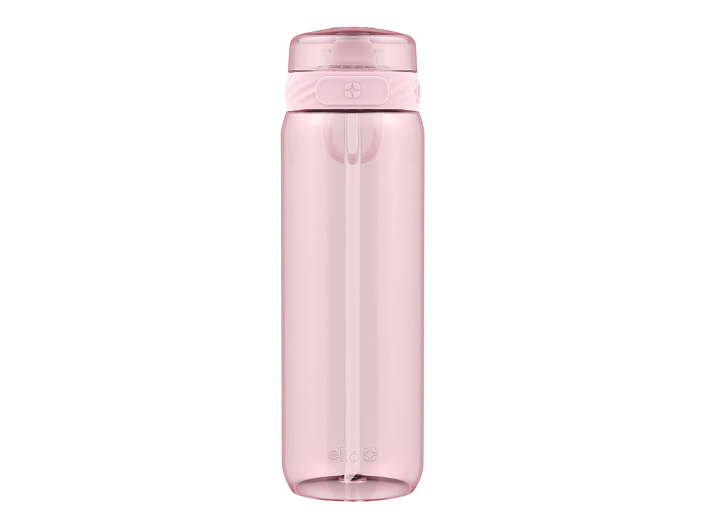 28 oz BPA-Free Tritan Plastic Water Bottle with Silicone Straw I29575