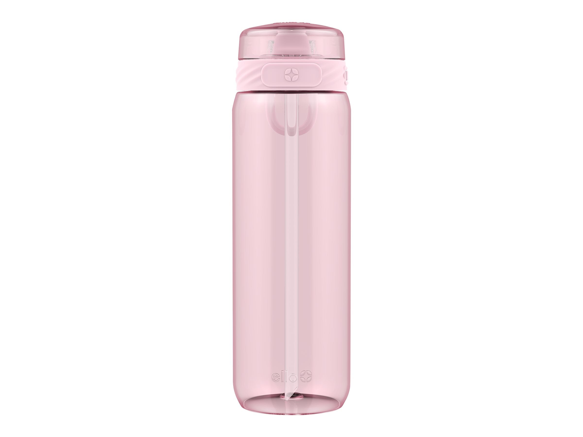28 oz BPA-Free Tritan Plastic Water Bottle with Silicone Straw I29575