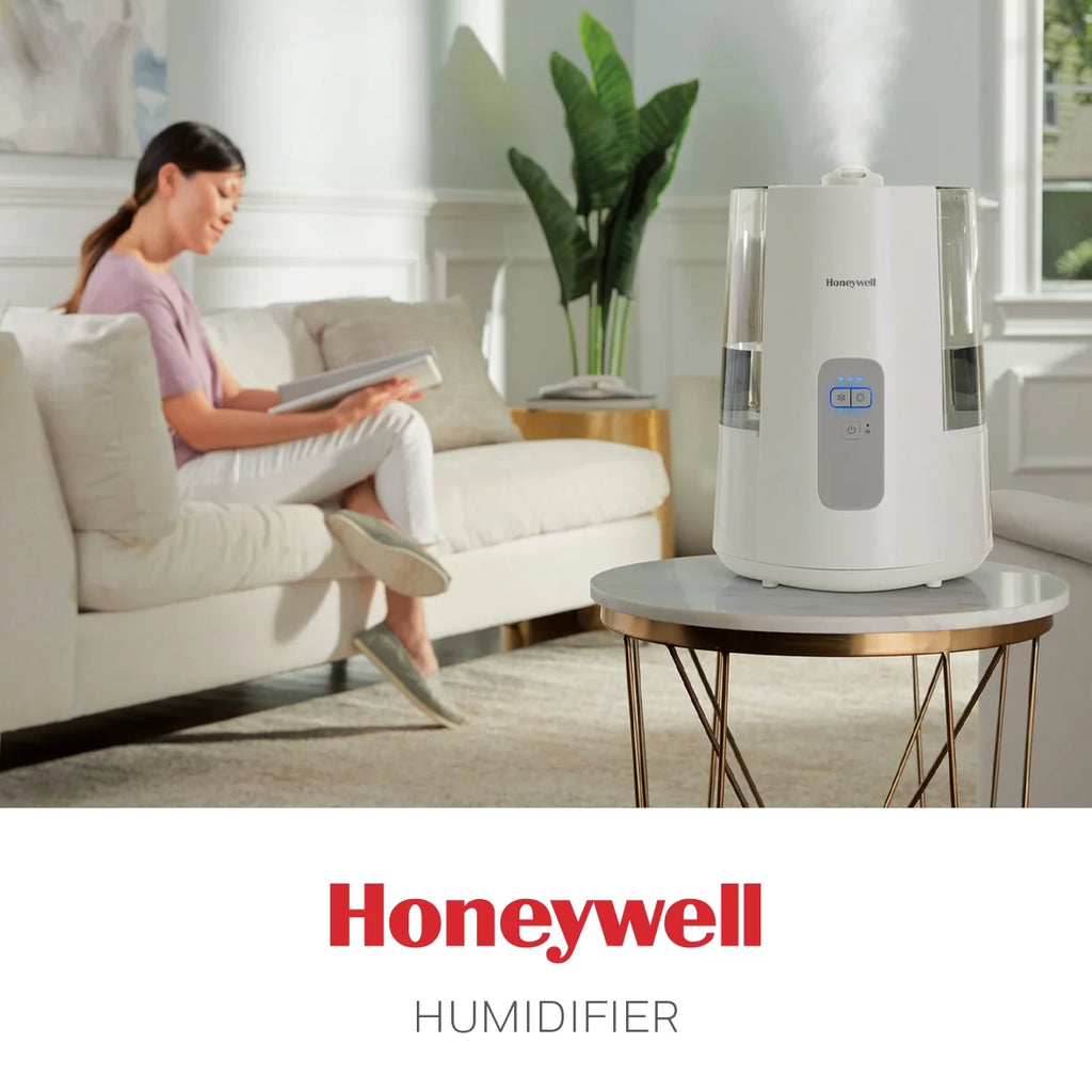 White Cool Warm Mist Humidifier, 600 sq ft W7946