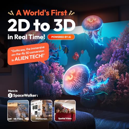 135" 120Hz 1000Nits Display XR/AR Glasses R3772