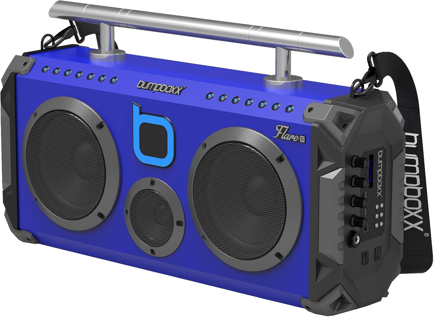 Black Graffiti Retro Bluetooth Boombox X9503
