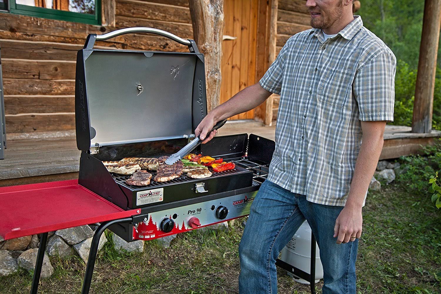 Professional Barbecue Grill Box for 3 Burner Stove A6832