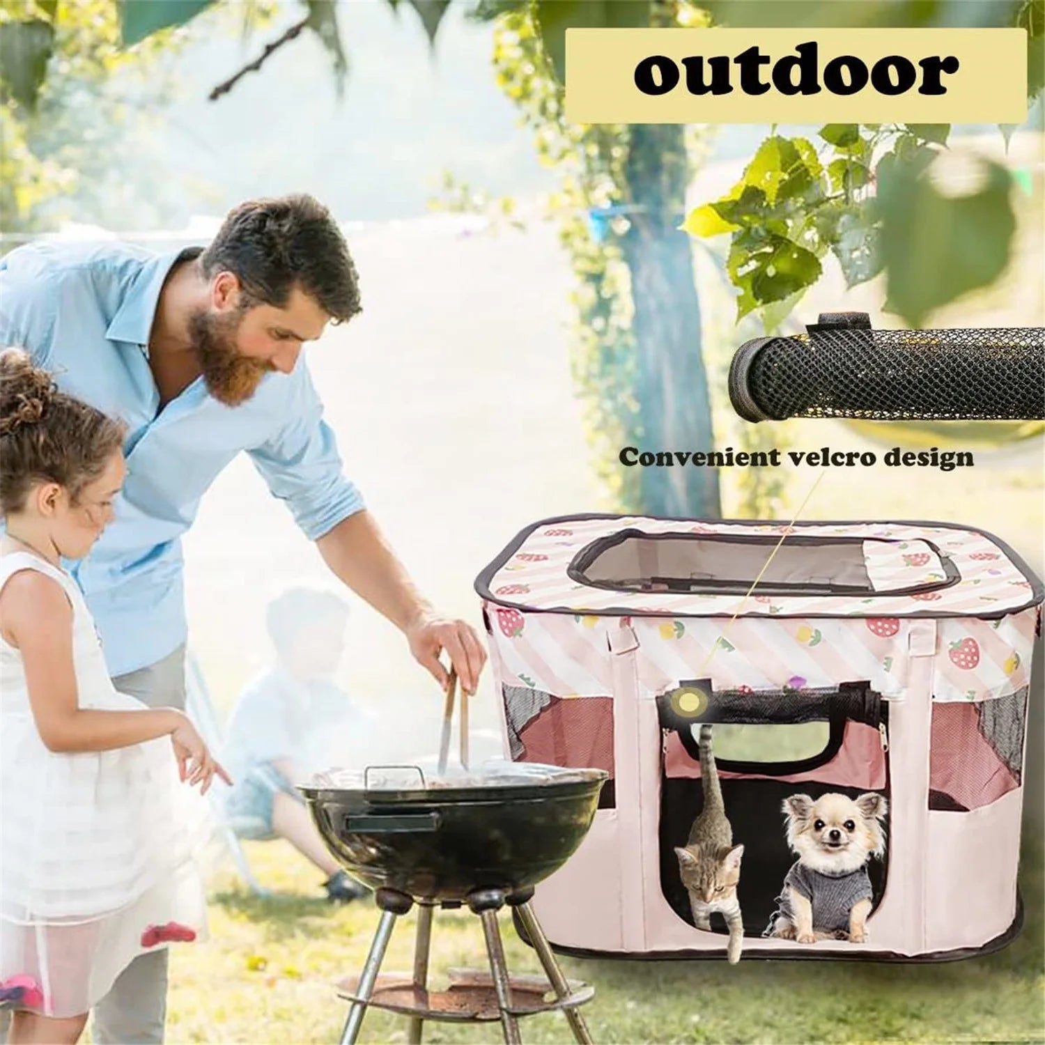 Medium Collapsible Dog Crate Y326