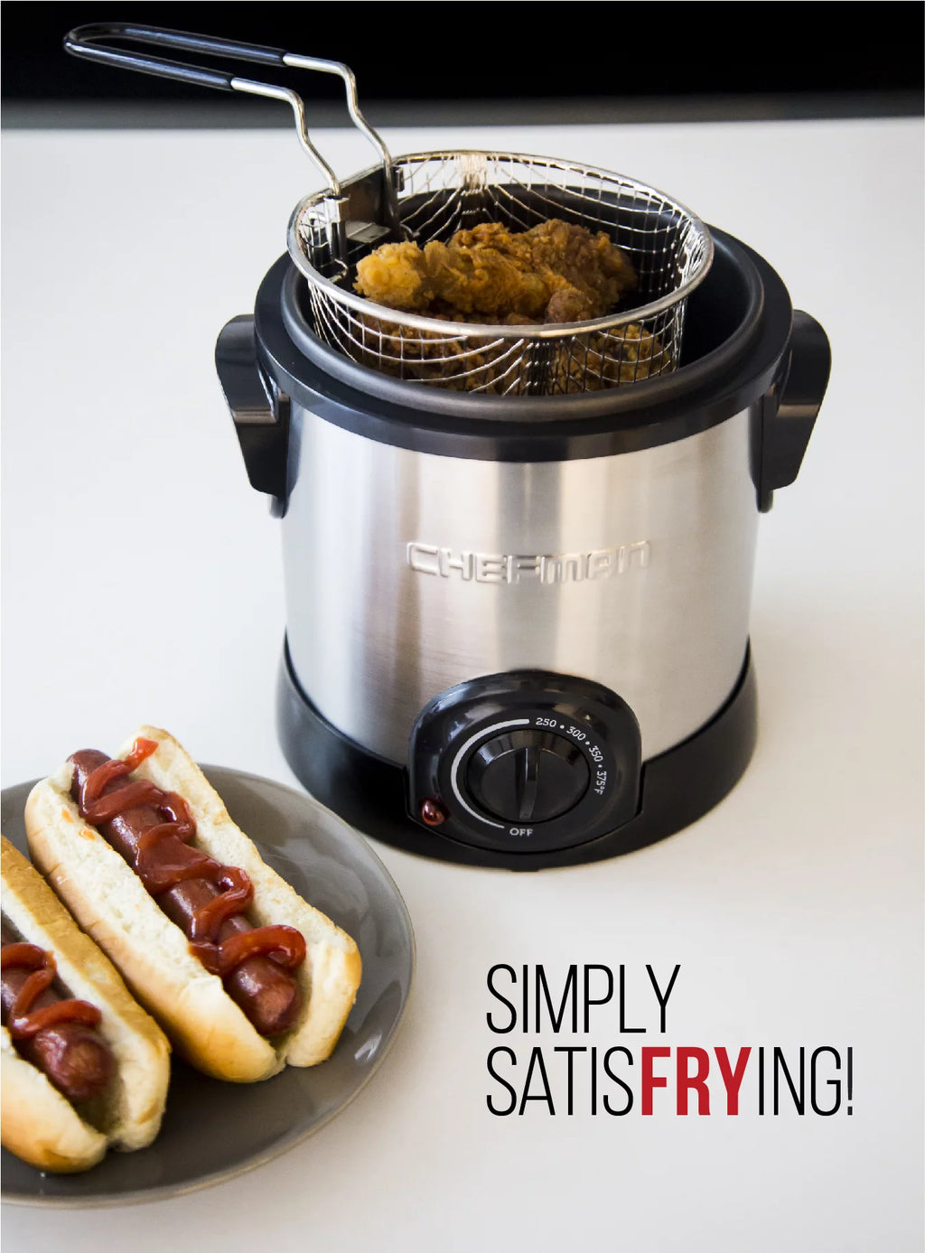 1 Liter Stainless Steel Deep Fryer X2127
