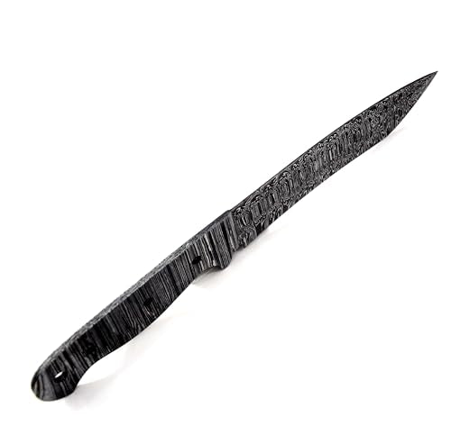 Damascus Steel Tanto Hunting Knife Blade Billet Z746