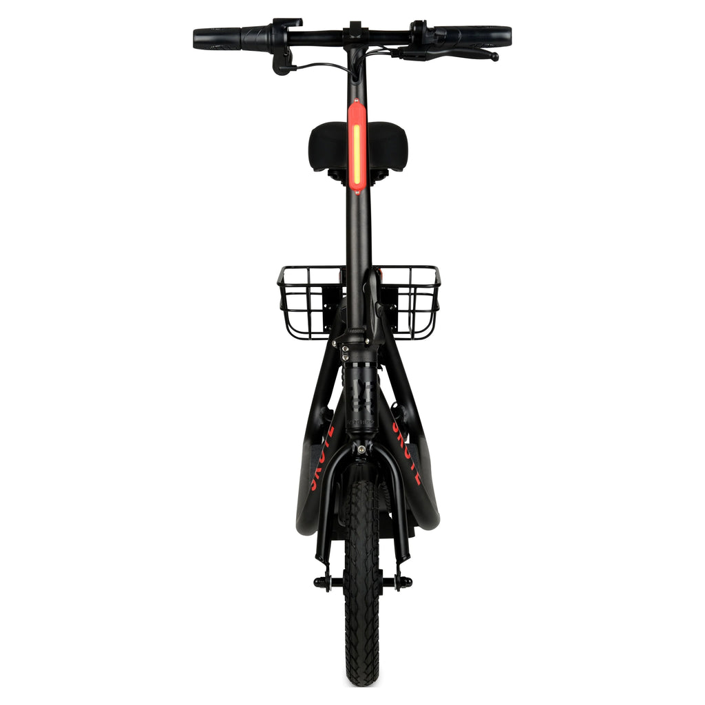 36V Seated Electric Scooter with Basket, 250W Motor, Max Speed 15mph K1898