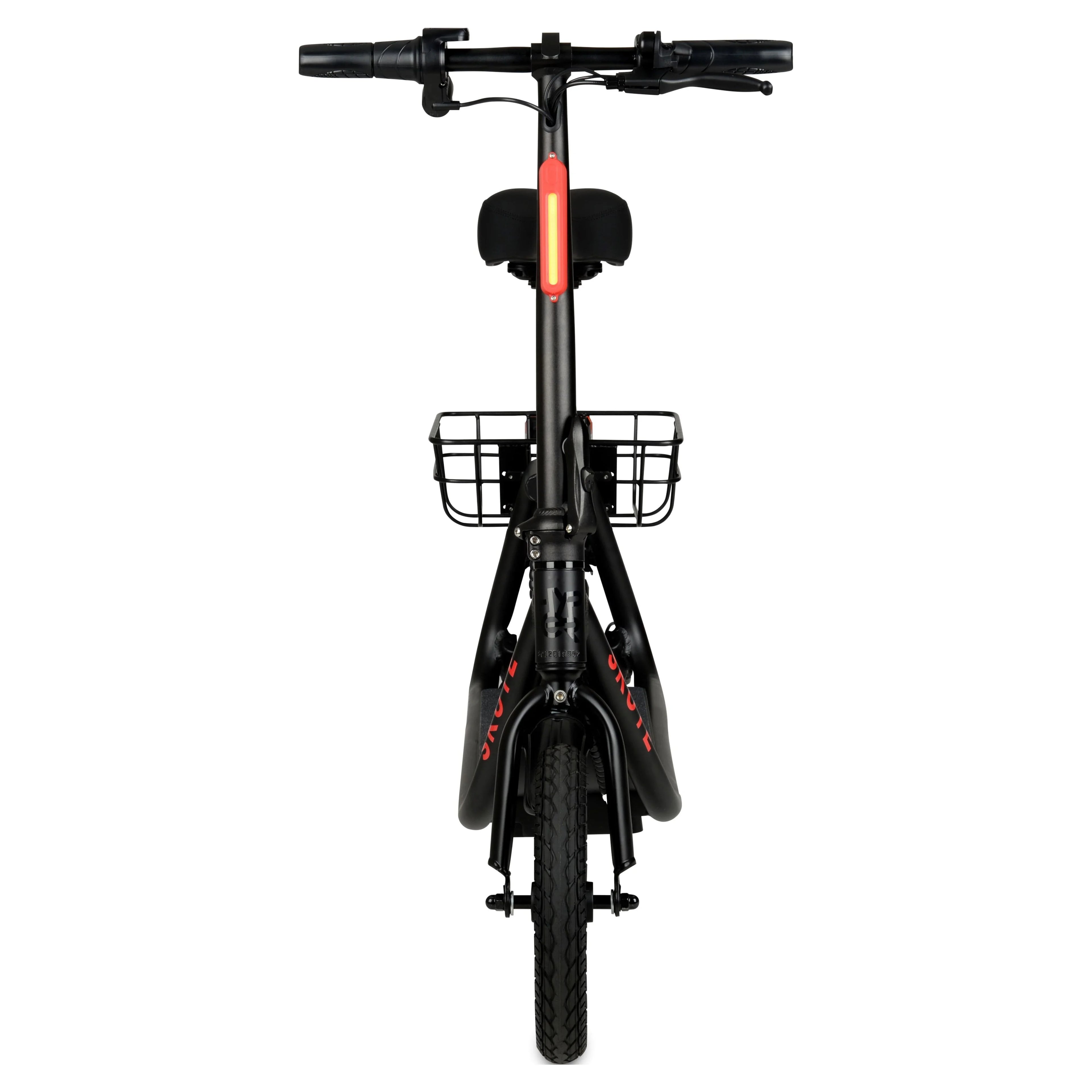 36V Seated Electric Scooter with Basket, 250W Motor, Max Speed 15mph K1898