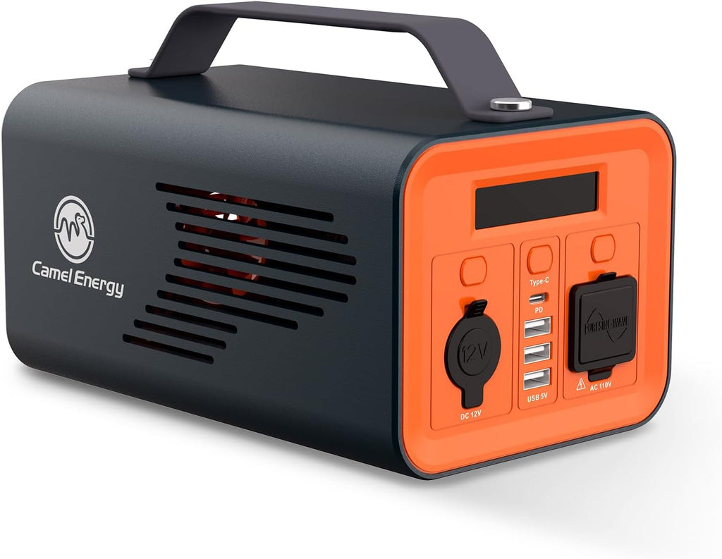 Portable Power Station 230Wh 200W LiFePO4 Battery Backup AC Outlet PD 60W L433835