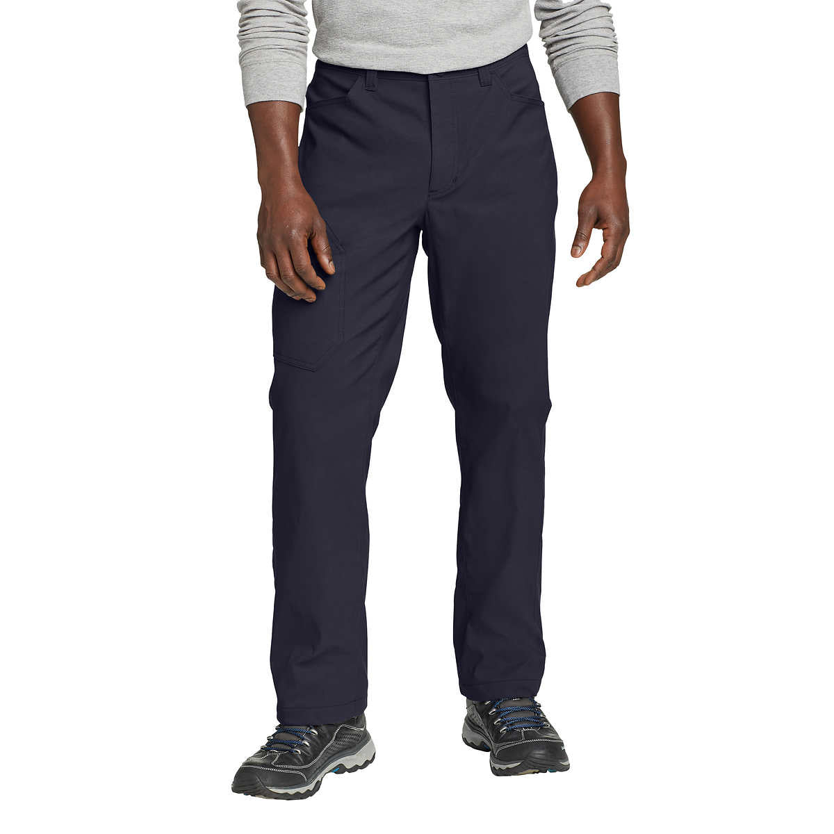 Water Repellent Fleece Lined Tech Pants Blue 40Wx34L U4953