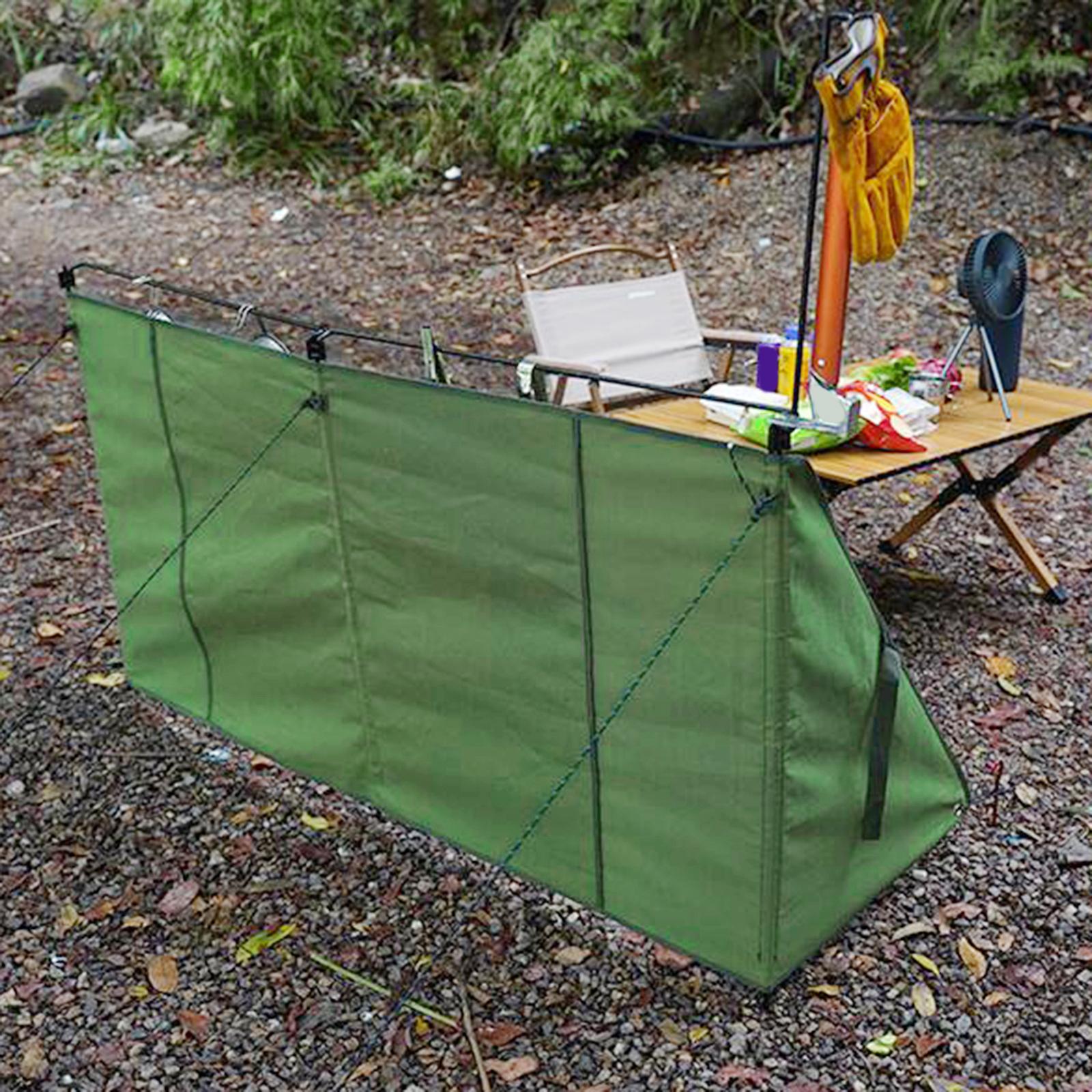 Folding Green Windproof Windscreen U2683